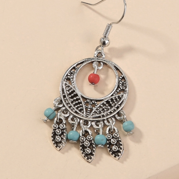 Beaded Boho Earrings - Picture 3 of 6